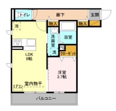 シャルマンの物件間取画像